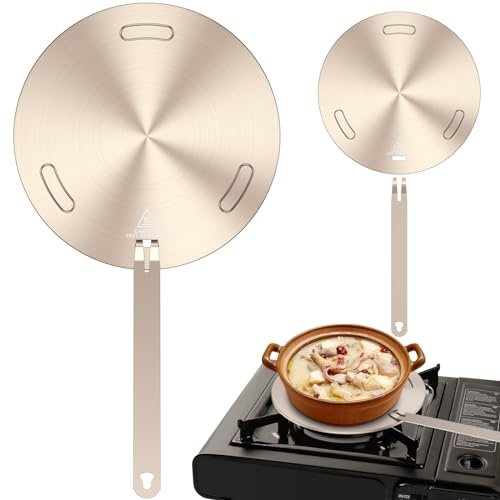 adaptateur induction universel pour table de cuisson à induction, plaque de diffusion de chaleur, adaptateur pour plan de cuisine (20'')