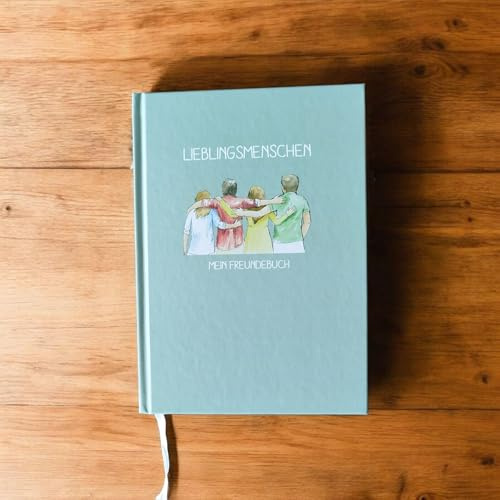 Freundebuch für Erwachsene - Beste Freunde - Lieblingsmenschen - Buch für Freunde - Notebook Notizbuch Tagebuch A5 Buch-Marie