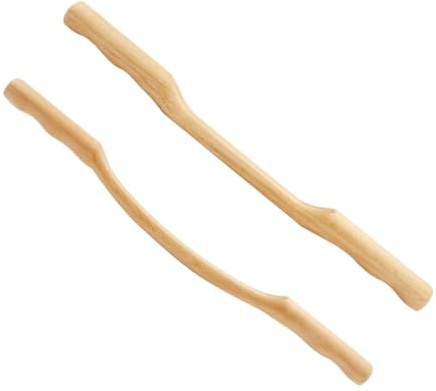 ORFOFE Schabstab – Wollrolle – Massagegerät Aus Holz – Für Nacken Schulter Arm Bein – Ideal Für & Männer – Ergonomisches Design