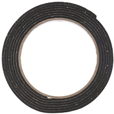 OKUMEYR 2m Cinta De Sellado Autoadhesiva Negro Tira Contra Suciedad y Polvo Para Cocina Ventana Puerta Vidrio