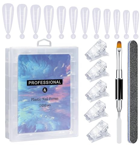 L'ensemble D'art Des Ongles Complets Comprend Un Pinceau En Gel Et Des Conseils En Forme De Fer À Cheval Outil De Manucure Professionnelle Pour Le Salon Ou La Maison Pour Débutants