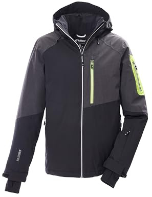 Killtec Herren Ksw 464 Mn Ski Jckt Funktionsjacke/Skijacke mit abzippbarer Kapuze und Schneefang