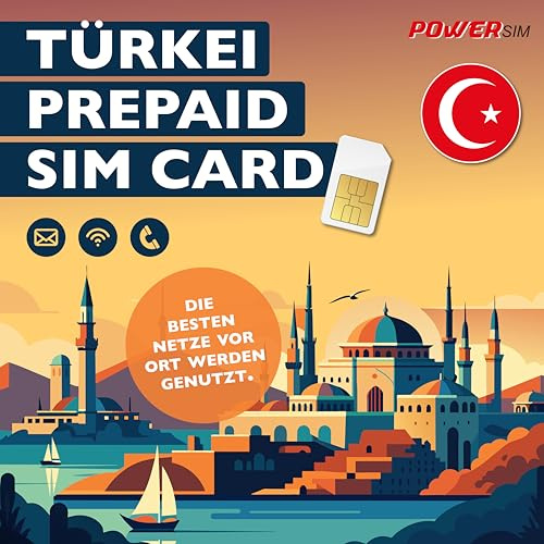 Türkei SIM Karte (10GB für 30 Tage)