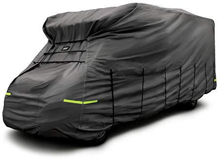 Maypole Motorhome Cover 5.7-6M or 19-20ft 4-Ply Breathable Water Resistant,Dark Grey