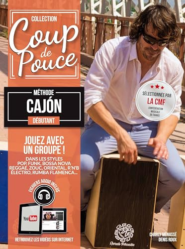 Méthode Coup de pouce - Debutant Cajon Livre + Fichiers Audio