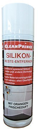 CleanPrice detergente-rimozione silicone contenitore spray 300 ml rimozione bitume- residui di catrame grasso olio per piastrelle, ceramica, porcellana,..