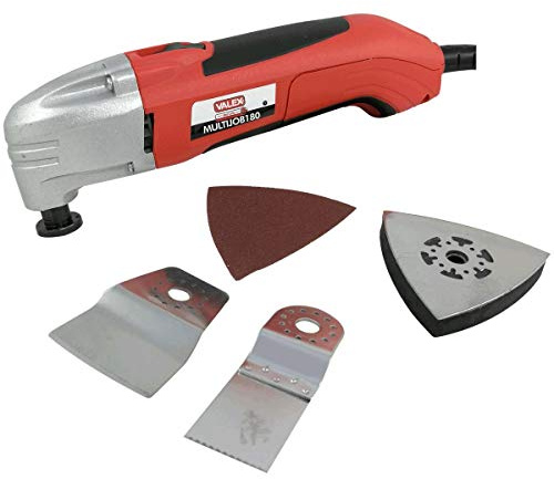 Valex Multiutensile Multijob 180 - Utensile Rotante Rosso, 1 Unità