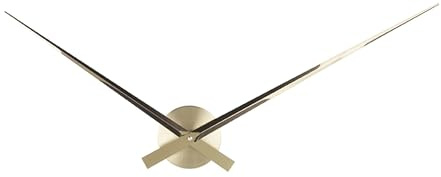 KARLSSON KA5516GD Wanduhr Little Big Time Alu, 90 x 90 x 3 cm, Gold