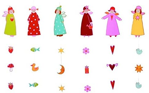 Räder Himmlische Schwestern Mobile Familie 6er Set