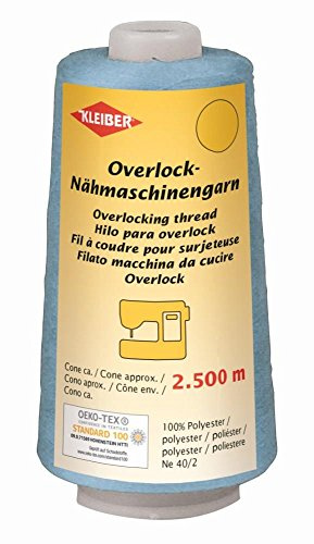 Overlock-Nähmaschinengarn, hellblau