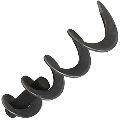 Pellet Stove Auger 200 300 400 500 600mm Wood Pellet Auger Conversion kit Pellet Auger Feeder (Total Length 400mm)