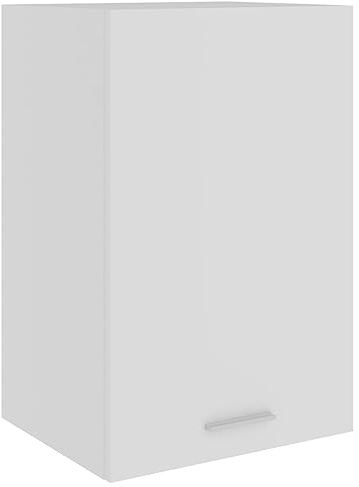 vidaXL Hängeschrank Lyon Weiß 39,5x31x60 cm Holzwerkstoff, Küchenschrank, Gastronomieschrank, Küchenmöbel, Aufbewahrungsschrank, Lagerschrank