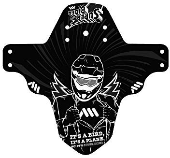 All Mountain Style | Guardabarros Bicicleta Montaña MTB | Protege Bicicleta, Horquilla y Ciclista de Salpicaduras, Barro, Suceidad y Piedras | Tamaño Universal para Ruedas de 29, 27.5 y 26