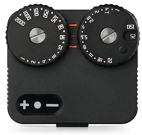 TTartisan Light Meter II, Real-time Metering Tool, Two Dial to Adjust ISO, Aperture and Shutter Speed, Compatible with older Leicas and Similar Rangefinder Cameras