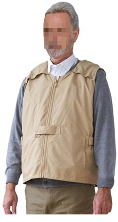 YXYMOTEFLY Ganzjahres-Anti-Fall-Airbag-Weste Fahrrad-Airbag-Jacke Ausgestattet Mit Mehreren Airbags, Ausgelöst In 0,1 Sekunden(Large)