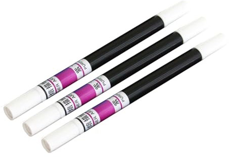 zuousxbslx 3 pieces/Set Food Colouring Pen Double Headed Food Decoration Pen Baking Food Pen Writing Edible Pen for Cakes Fondant