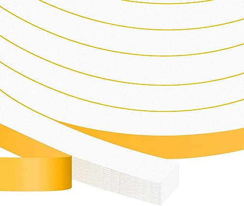 YIMIKI Square Door Insulation Tape for Doors & Large Gaps, Strong Adhesive | Blocks drafts, reduces noise & vibration, single-sided adhesive, easy install, removable, no residue, fits doors & windows