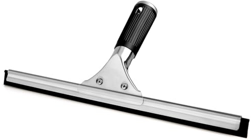 XXFLOWER Shower Squeegees, Stainless Steel Squeegee Cleaner for Bathroom Glass,Shower Door, Mirrors, Tiles, Window, Car