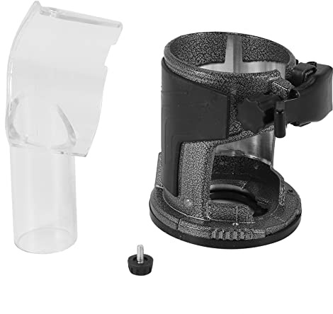 Lobamop Plunge Router Base Trimming Machine Milling Woodworking Slotting Machine Dust Cover for 65Mm Electric Trimmer