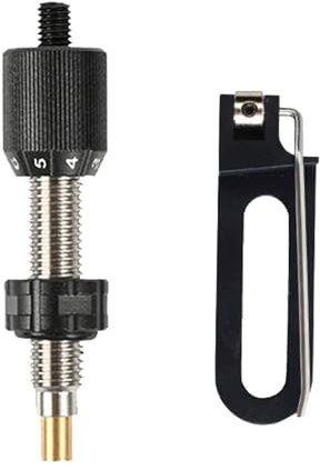 Magnetiskt Pilstöd och Stötdämpare för Bågskytte, Justerbara Jakttillbehör, för Recurvebåge och Långbåge, Höger och Vänsterhänt(Black)