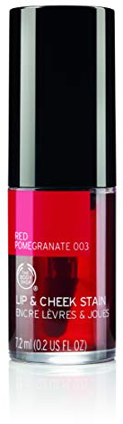 the body shop lip & cheek stain red pomegranate