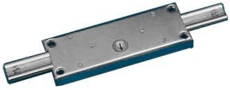 SERRATURA per SERRANDA CENTRALE Mod. C 1600 POTENT 155x55 cm zincata