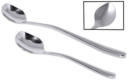 Eis-/ Joghurtlöffel, aus Edelstahl/Länge: 14 oder 19 cm | ERK (A2 - Länge: 19 cm)