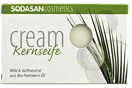 6x Sodasan Cream Kernseife Bio Pflanzenseife vegan 100 g