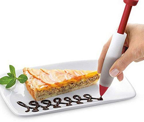 1 PC Silicone Food Writing Pen Chocolate Decorating Cake Mold Cream Cup Cookie Icing Piping Pastry Nozzles Kitchen Tool