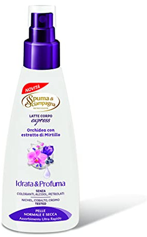 Spuma di Sciampagna Latte Corpo Express Orchidea con estratto di Mirtillo - 150 ml