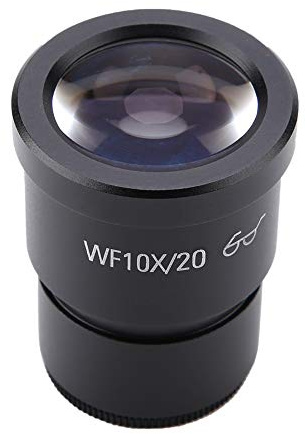1pc WF10X/20 Super Widefield 10X oculaire de Microscope stéréo pour Microscope stéréo binoculaire trioculaire, Taille de Montage 30mm