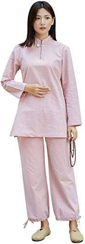 Vier-Jahreszeiten-Tai-Chi-Uniform-Set, Kampfsport-Anzug für Damen, Tai-Chi-Uniform aus Baumwolle, Zen-Meditationsanzug, chinesischer traditioneller Kampfkunst-Morgen, Zen-Meditations-Yoga-Anzug