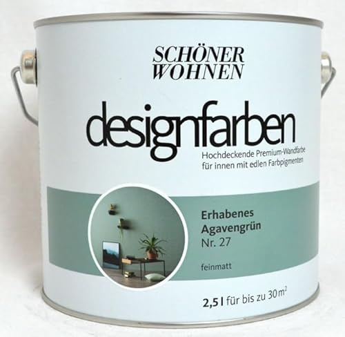 Designfarbe Erhabenes Agavengrün Nr. 27 2,5 l