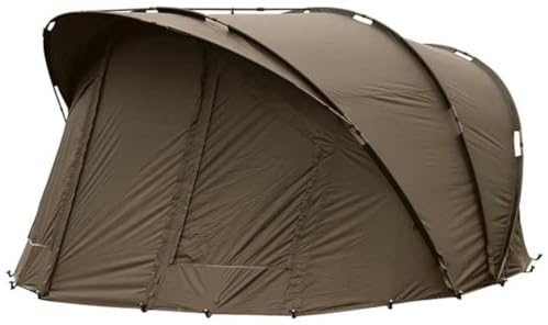 Fox Voyager 2 Person Bivvy 315x330x185cm + Inner Dome - Karpfenzelt, Angelzelt, Zelt für Angler, Campingzelt