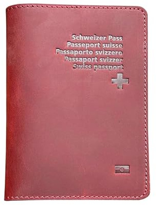 Generisch Leder Passhülle Schweizer Pass Designer Reisepass Hülle Personalisierte Reisepasshülle Leder Reisepasshülle, Passhülle Für Schweizer Pass, Personalisierbar, Hülle Für Reisepass