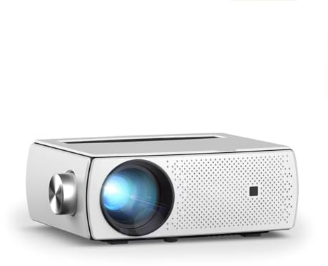 Proyector 1080P LCD Smart Android 9.0 WIFI LED Home Theater Mini proyector portátil 1920x1080 para video 4K (D como se muestra) pequeño regalo