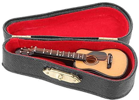 Cabilock Mini Modelli Di Chitarra Decorativa - Chitarra Giocattolo Finta Per Bambini Per Leducazione Precoce E Larredamento Della Casa