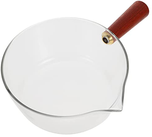 CHICAMPERA Cacerola de Leche con Mango Ergonómico Olla Multiusos para Cocción de Leche y Comidas para Bebés Cacerola de Cocina Antiescaldante para Uso Diario