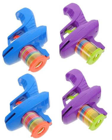 Toddmomy 4piezas De Zanahoria Juguete De Discos Voladores para Exteriores Juego De Disparos Seguro para Picnic y Playa