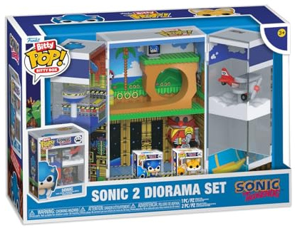 Funko Bitty Boxes: Sonic The Hedhehog and Tails | Official Merch - Collectable Toy - Birthday Gift Idea for Fans and Collectors