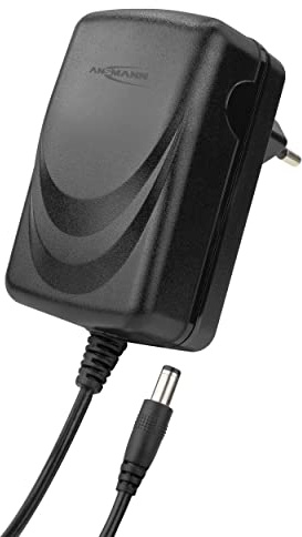 ANSMANN 12V Router Netzteil APS 12-2.5 kompatibel mit Fritz-Box 7590-3170 Fritz Kabel Netzteil 12v DC 5530 Fritzbox schwarz - Kompatibel mit jedem gängigen AVM Fritz Box Router