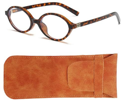 Eterspr Bernsteinfarbene Brillengestelle, Geeignet zur Gesichtsdekoration oder zur Reduzierung des Schädlichen Blauen Lichts, das von Verschiedenen Elektronischen Produkten Abgegeben