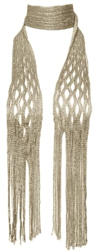 PURPLELILY Women's Knit Scarf - Long Tie Wrap Choker Elegant Decoration