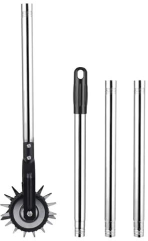 Yardwe 1satz Manueller Rasenkantenschneider Aus Metall Einstellbare Für Präzises Trimmen Geeignet Für Kleine Und Große Rasenflächen Ergonomischer Griff Für Komfortable Anwendung