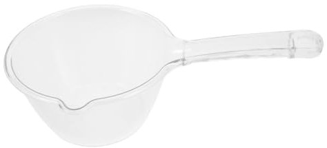 KOCKSHION Louche Transparent Avec Manche Louche Multifonction Pour Cuisine Salle De Bain Et Écumoire Pratique Avec Trou De Suspension