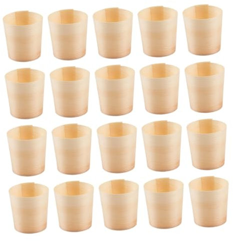 TOPPERFUN 50pezzi Tazze Da Portata in Tazze Da Dessert Usa e Getta in Contenitori Per Bevande Calde e Fredde Per Bevande