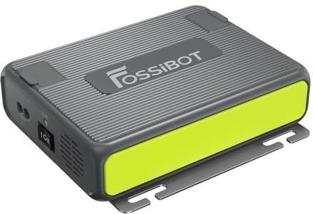 FOSSiBOT Chargeur de Batterie 580W - Chargeur Rapide DC-DC pour Station d'alimentation Portable, 6X Plus Rapide, Compatible SUV et Camping-Car Compatible avec 99% Générateurs
