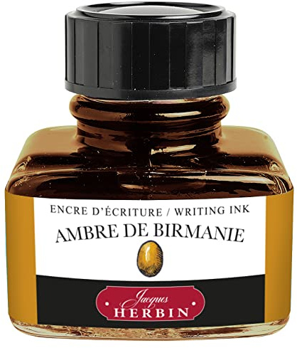 Jacques Herbin 13041T Tinte für Füller, 30 ml, bernsteinfarben