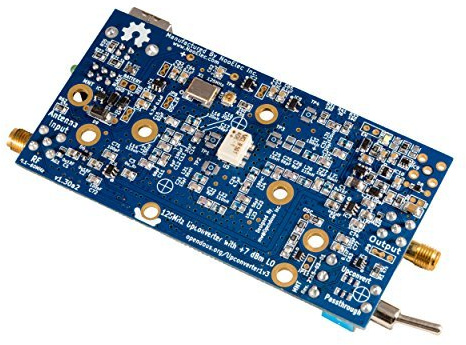 Ham It Up v1.3 Barebones - Nooelec RF Upconverter für Software Defined Radio. Funktioniert mit den meisten SDRs wie HackRF & RTL-SDR (RTL2832U mit R820T/R820T2 Tuner); MF/HF-Konverter mit SMA-Buchsen