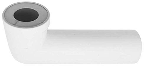 First Curva per Scarico WC MF Lunga con Guarnizione 100mm, Multicolore, Standard